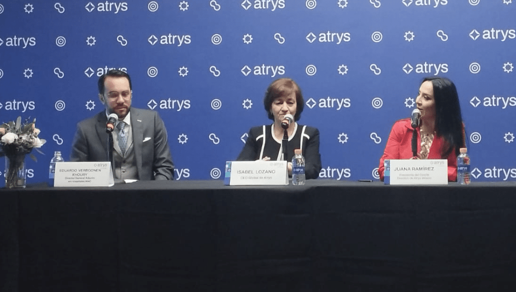 Atrys-y-Mac | Ideas de Negocios TV Conferencia de prensa de Atrys en la Ciudad de México.