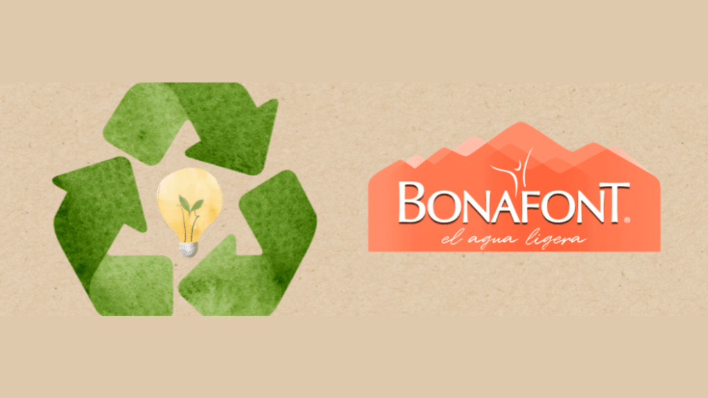 Bonafont utiliza 41% de PET reciclado en su portafolio de bebidas.