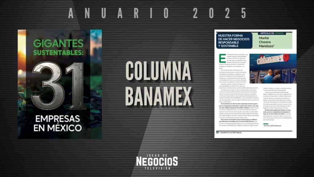 En Banamex hemos analizado y gestionado nuestras externalidades en busca de hacer la operación de este negocio sostenible.