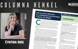 Imagenes Anuario y Revista 2025 (6) - Ideas de Negocios TV en Henkel hablamos de sustentabilidad, vamos más allá de un concepto nuevo o una tendencia pasajera.