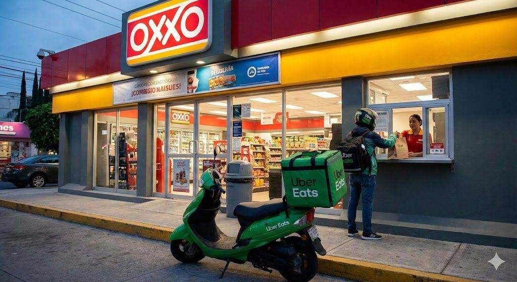 El vikingo a domicilio OXXO llega a Uber Eats en 25 ciudades