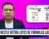 Nestle retira formulas lacteas
