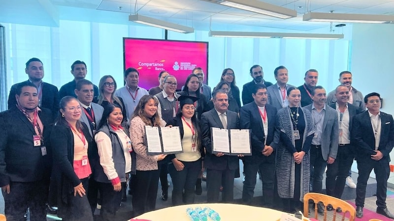 Banco Compartamos e Inea se alian por la educación.
