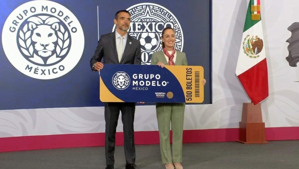 Grupo Modelo regalará 500 boletos y emprenderá acciones rumbo al Mundial 2026