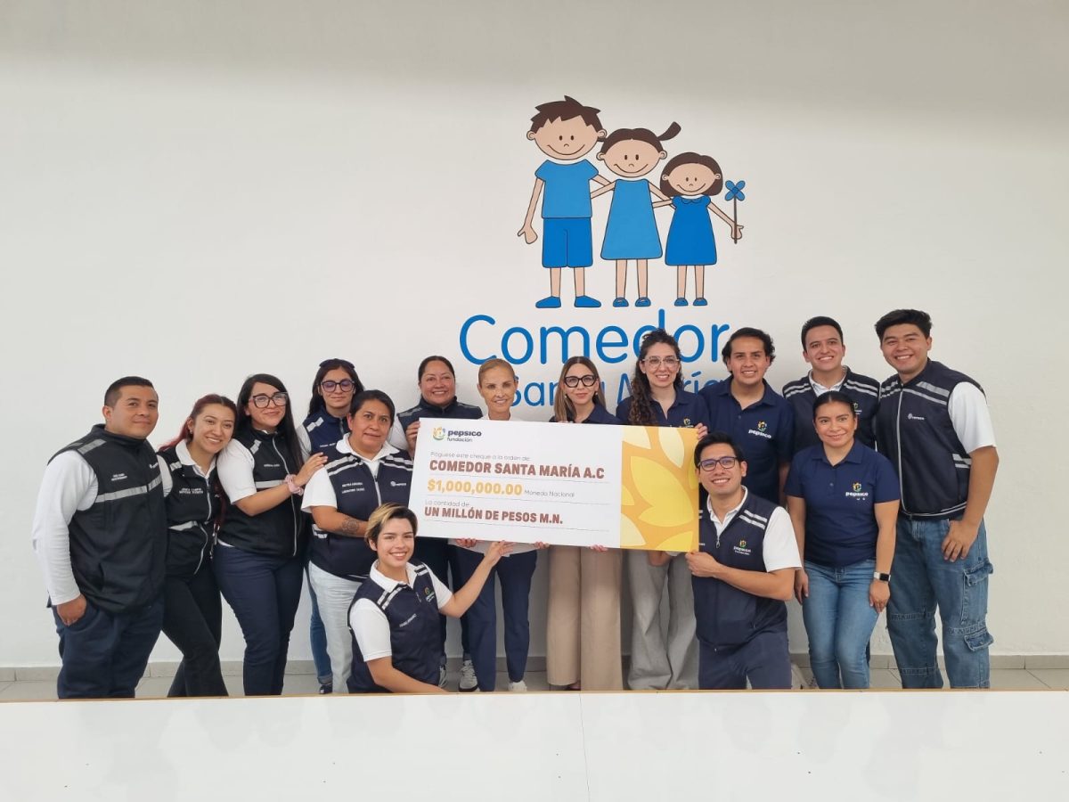 PepsiCo y Comedor Santa María fortalecen Ecatepec