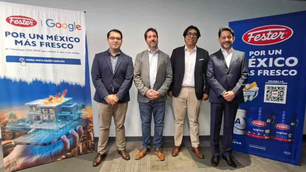 Innovación sustentable Fester y Google lanzan tecnología para enfriar ciudades en México