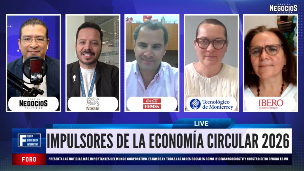 Invitación Foro Impulsores de la Economía Circular 2026 con Nestlé, Coca-Cola Femsa, Tec de Monterrey e Ibero
