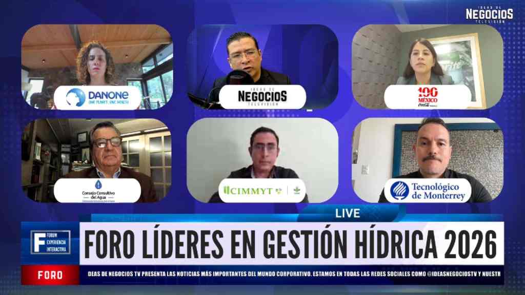 #Invitación Foro Líderes en Gestión Hídrica por el Bienestar Social 2026 con Grupo Danone México, Coca-Cola México, Consejo Consultivo del Agua, CIMMYT y el Tec de Monterrey